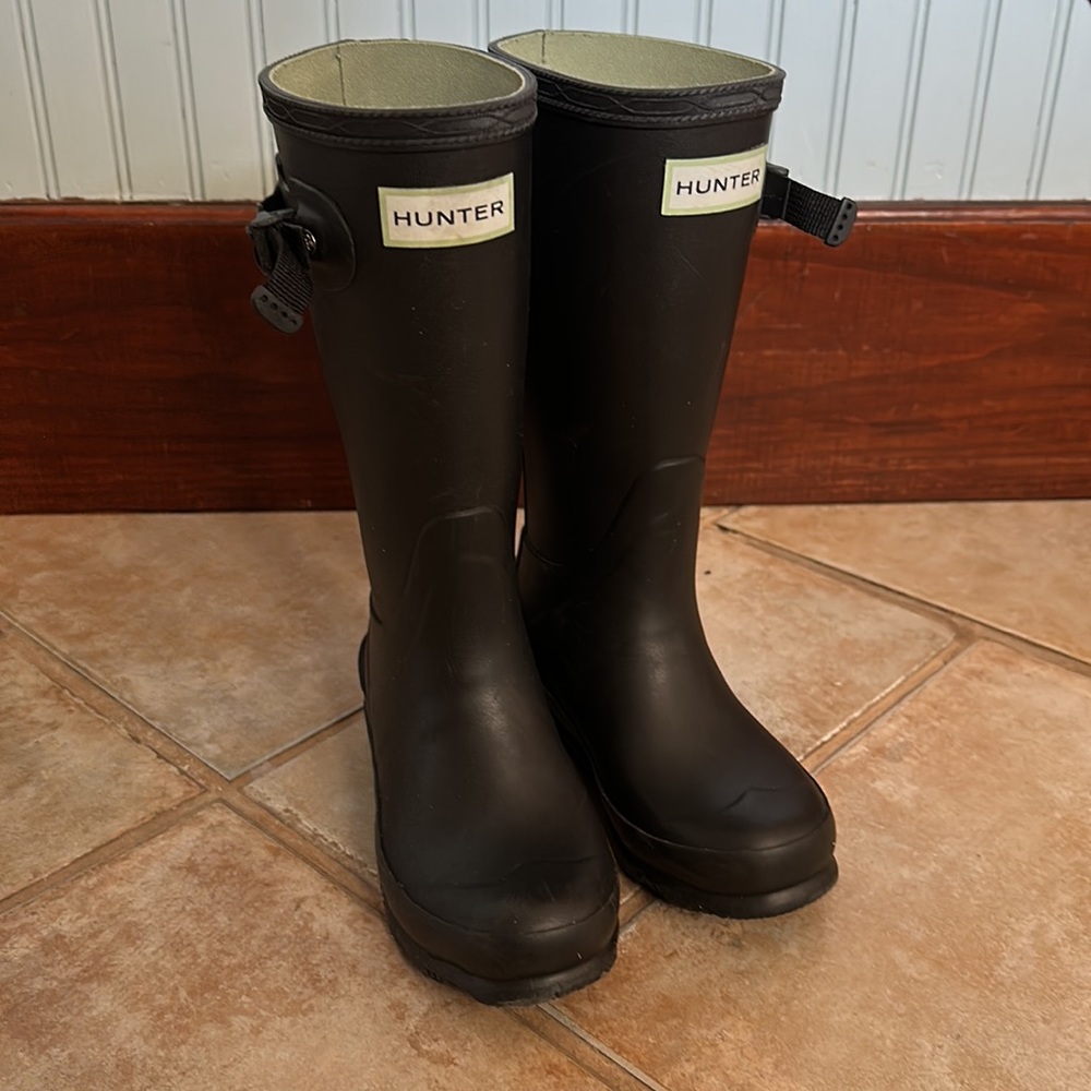 Hunter Kids Norris Boots Unisex Size 2G/1B